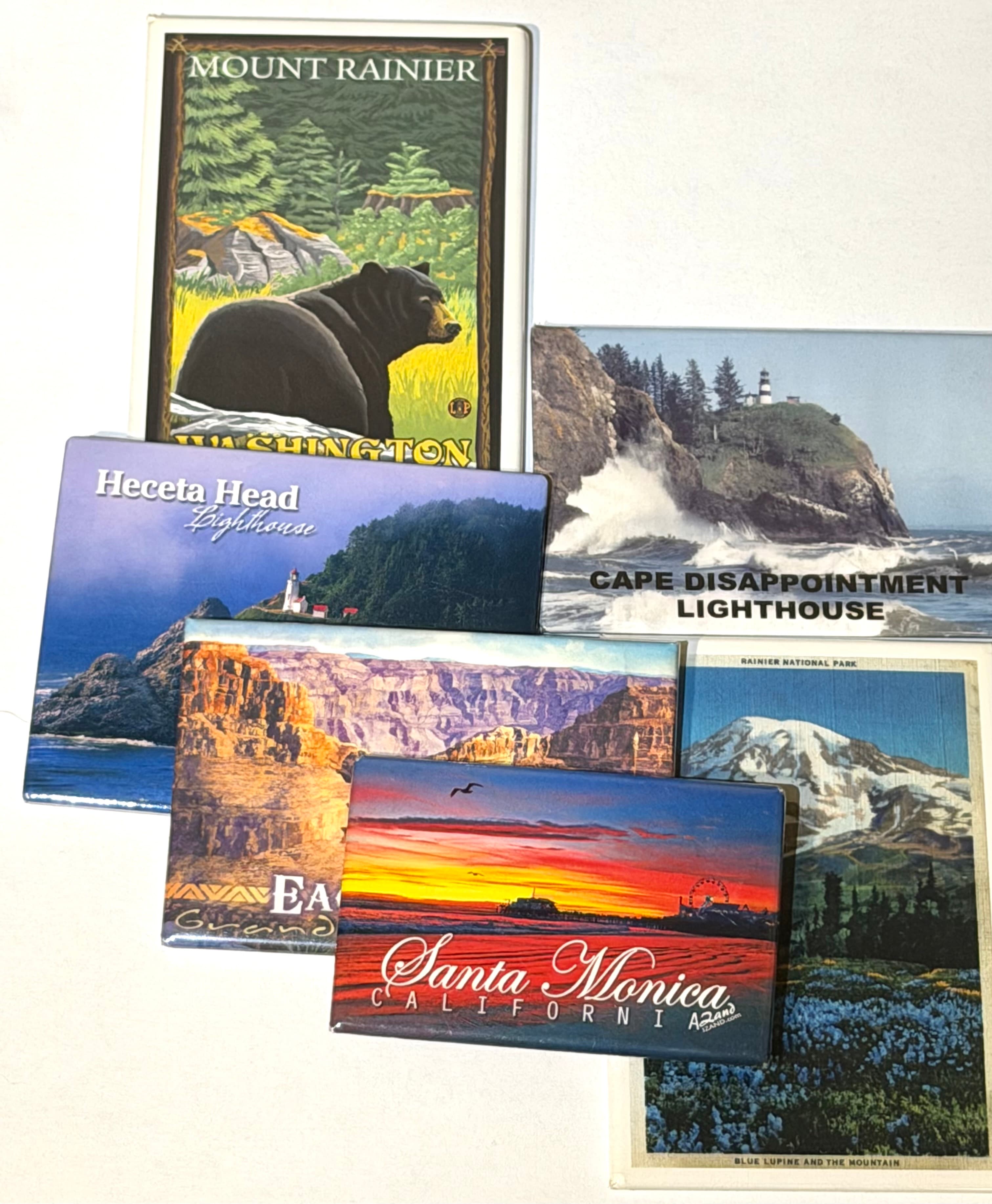 6 Photo magnets