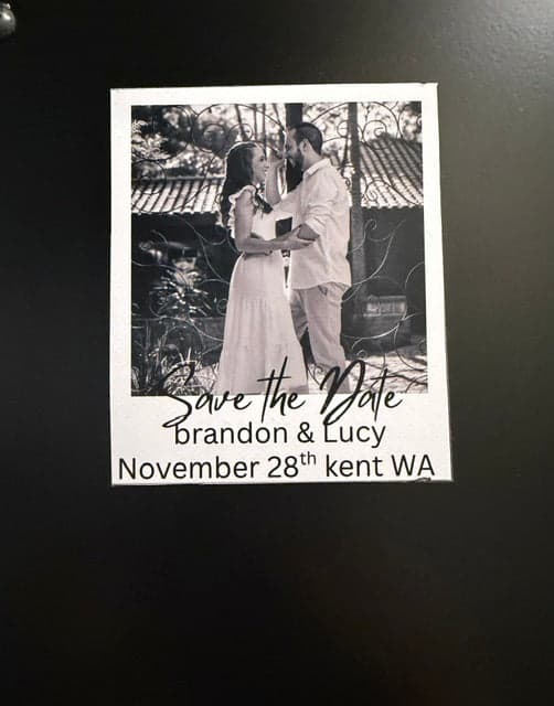 Save The Date Magnets 3.25x4 Most popular size 2